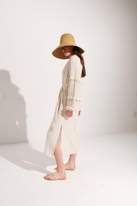 EVA RUFFLE KIMONO
